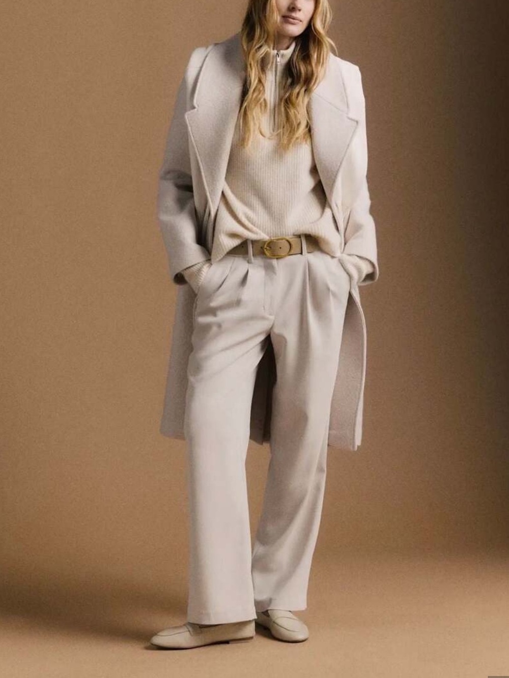 Quince Pleated Wide Leg Pants